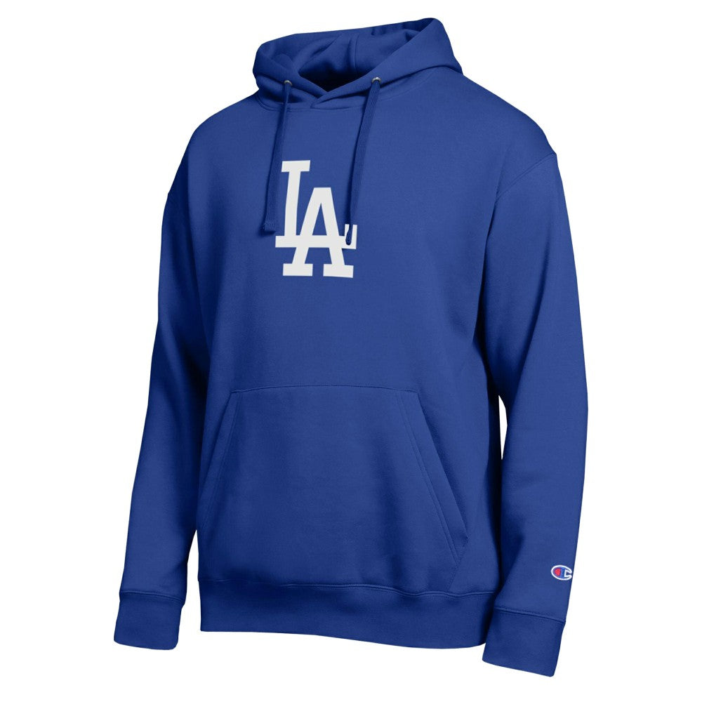 Royal Los Angeles Dodgers Champion All Star Embroidered Logo Hoodie
