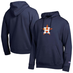 Navy Houston Astros Champion All Star Embroidered Logo Hoodie