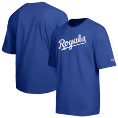 Royal Kansas City Royals Champion All Star Chenille Wordmark T-Shirt