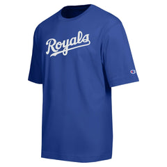 Royal Kansas City Royals Champion All Star Chenille Wordmark T-Shirt