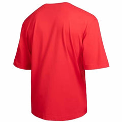 Red Los Angeles Angels Champion All Star Chenille Wordmark T-Shirt