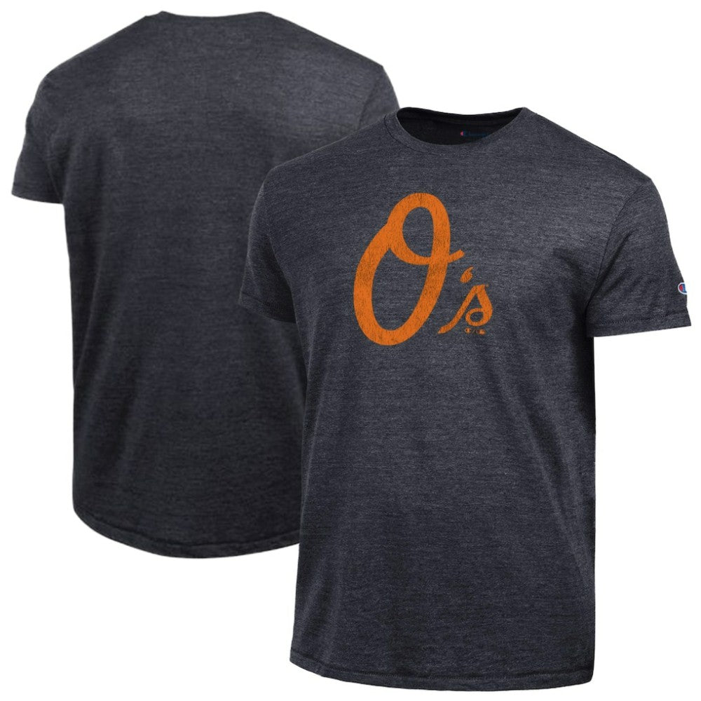Black Baltimore Orioles Champion Tri-Blend T-Shirt