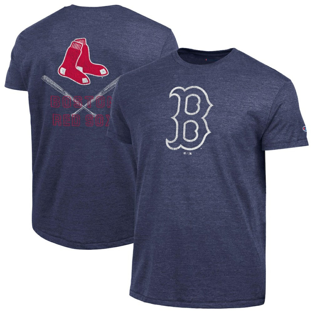 Navy Boston Red Sox Champion Tri-Blend T-Shirt