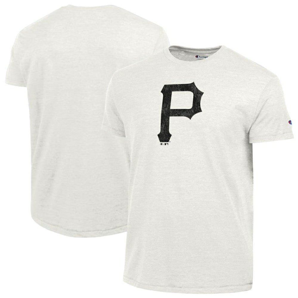 White Pittsburgh Pirates Champion Tri-Blend T-Shirt