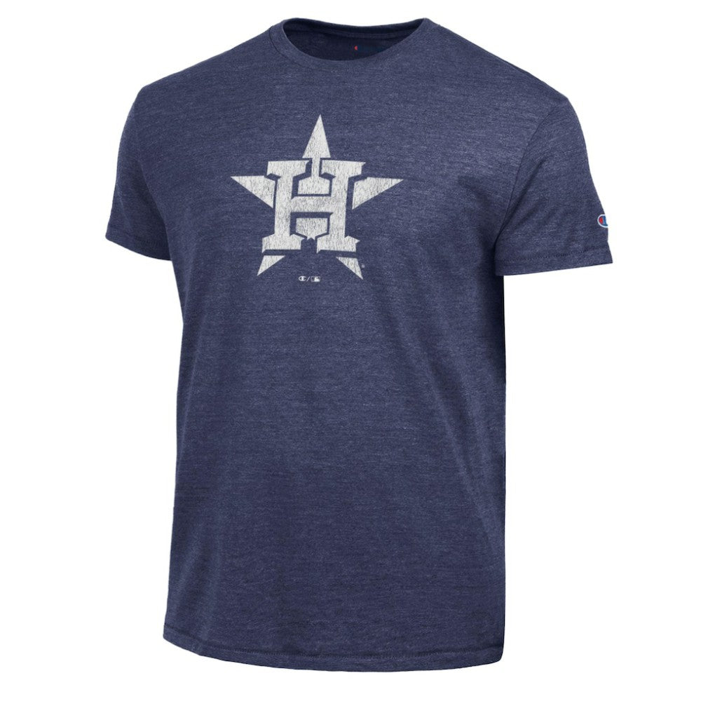 Navy Houston Astros Champion Tri-Blend T-Shirt