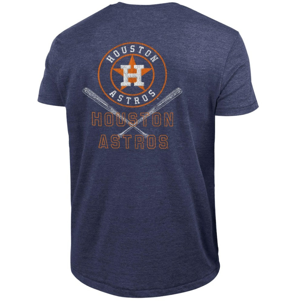 Navy Houston Astros Champion Tri-Blend T-Shirt