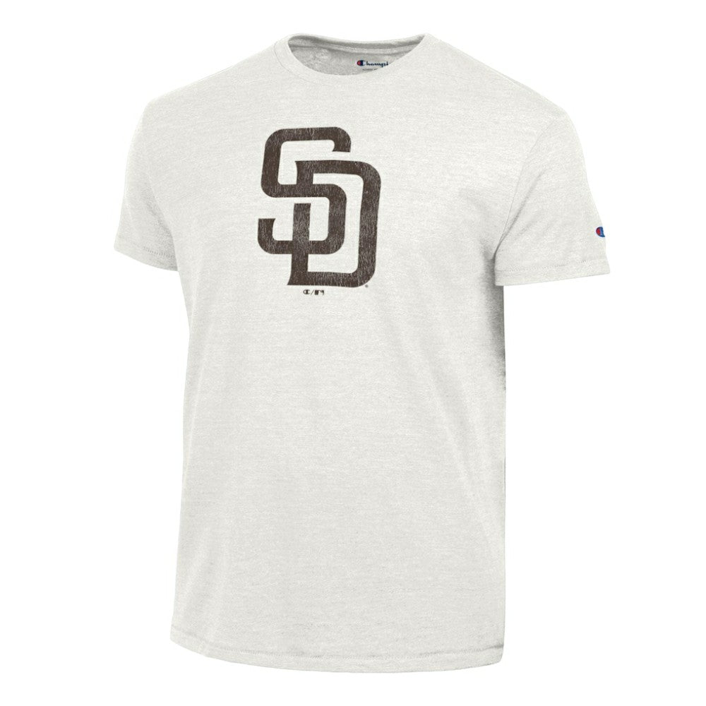 Heather White San Diego Padres Champion Tri-Blend T-Shirt