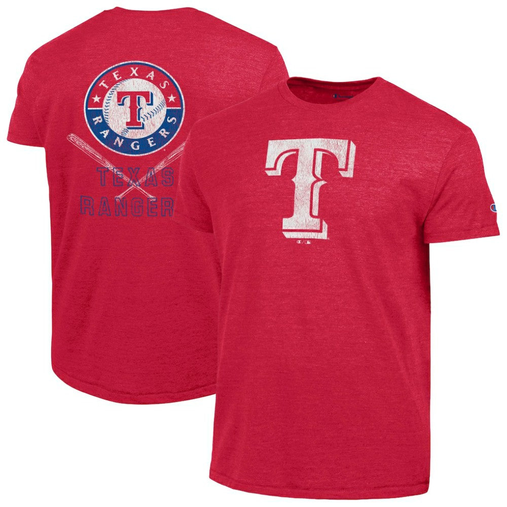 Red Texas Rangers Champion Tri-Blend T-Shirt