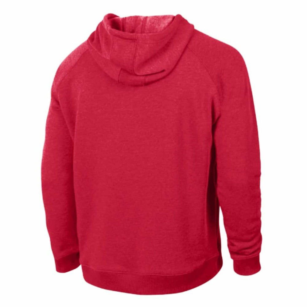 Red Cincinnati Reds Champion Triumph Tri-Blend Raglan Hoodie