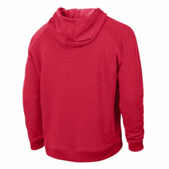 Red Cincinnati Reds Champion Triumph Tri-Blend Raglan Hoodie