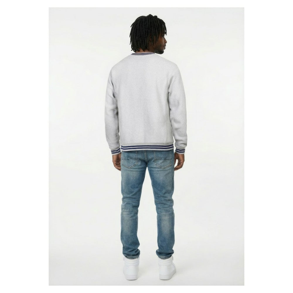 Heather Gray Milwaukee Brewers Champion Reverse Weave Sweatshirt