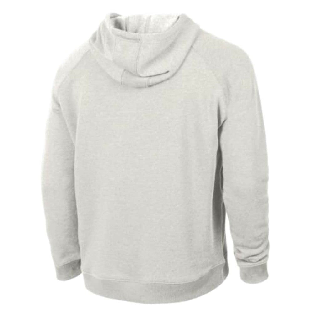 Heathered Core Ultra Light Grey New York Yankees Champion Triumph Tri-Blend Raglan Hoodie