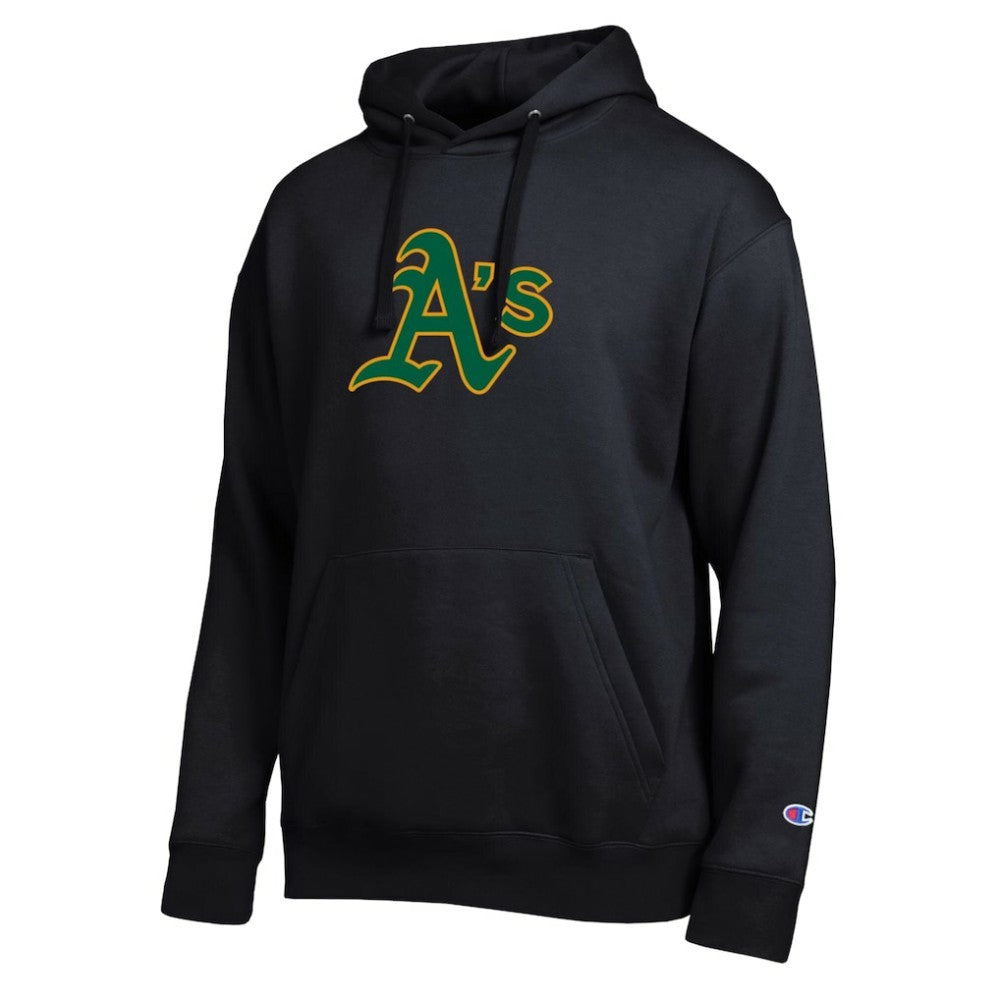 Black Athletics Champion All Star Embroidered Logo Hoodie