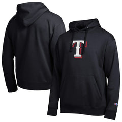 Black Texas Rangers Champion All Star Embroidered Logo Hoodie