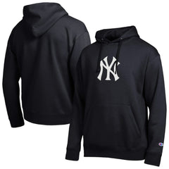Black New York Yankees Champion All Star Embroidered Logo Hoodie