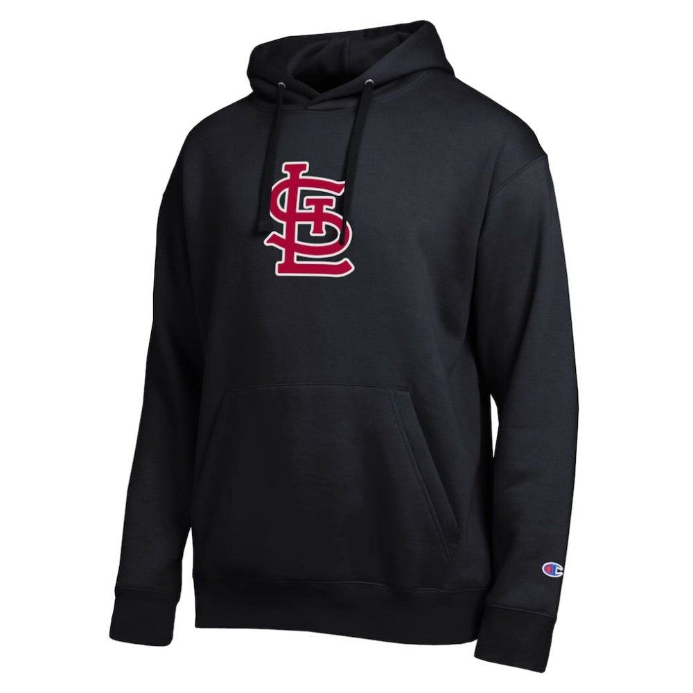 Black St. Louis Cardinals Champion All Star Embroidered Logo Hoodie