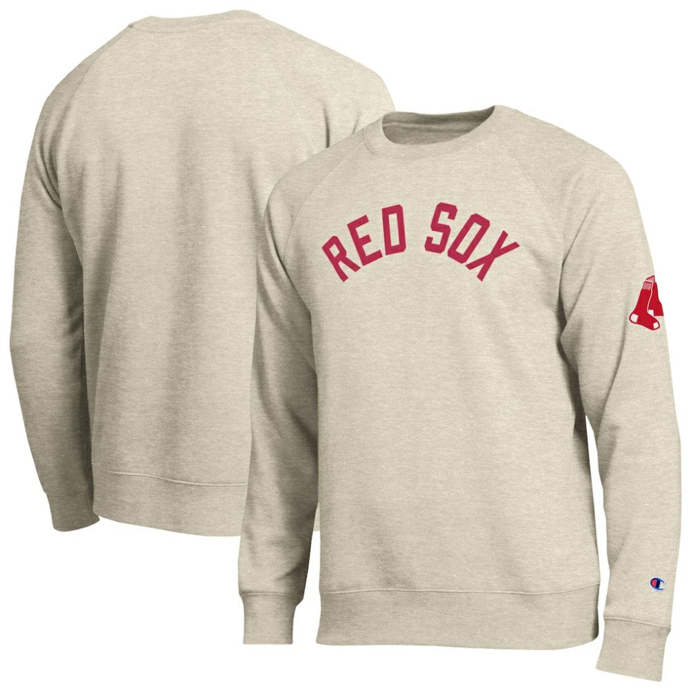 Oatmeal Boston Red Sox Champion All-Star Soft Felt Sweatshirt