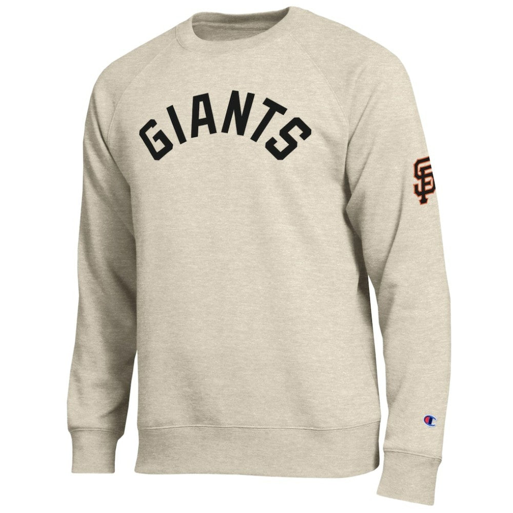 Oatmeal San Francisco Giants Champion All-Star Soft Felt Sweatshirt