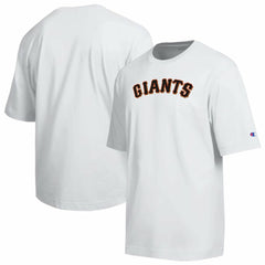 White San Francisco Giants Champion All Star Arched Chenille Wordmark T-Shirt