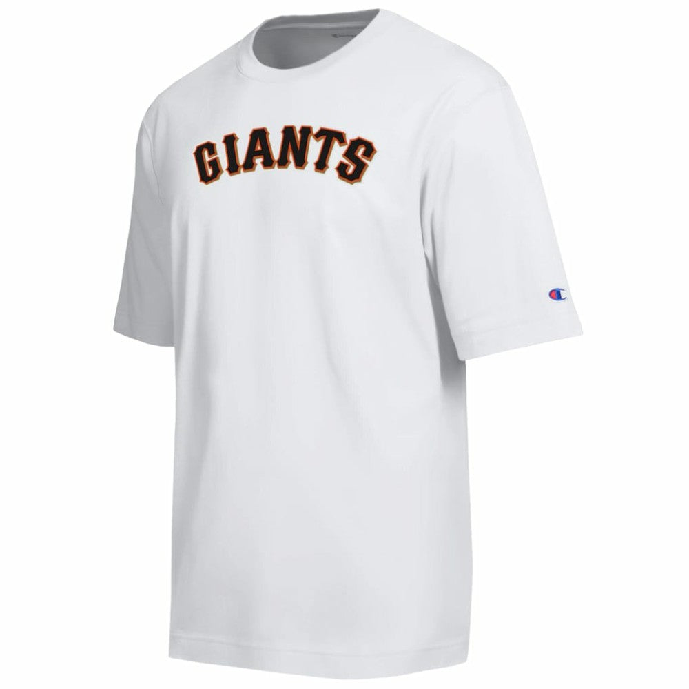 White San Francisco Giants Champion All Star Arched Chenille Wordmark T-Shirt