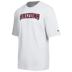 White Arizona Diamondbacks Champion All Star Arched Chenille Wordmark T-Shirt
