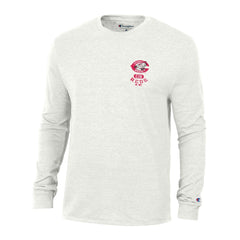 White Cincinnati Reds Champion Cooperstown Winning Tradition Tri-Blend Long Sleeve T-Shirt