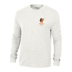 White Baltimore Orioles Champion Cooperstown Winning Tradition Tri-Blend Long Sleeve T-Shirt