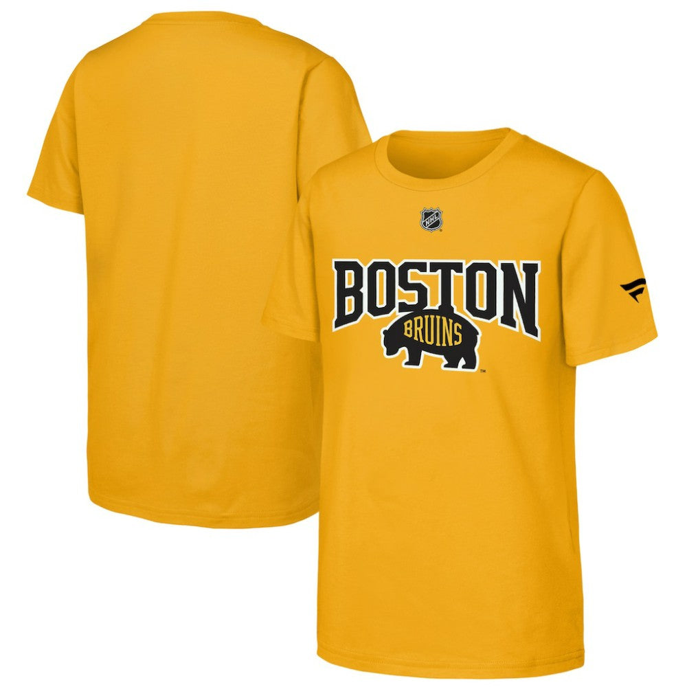 NHL Boston Bruins Fanatics Youth 2026 NHL Stadium Series Authentic Locker Room T-Shirt
