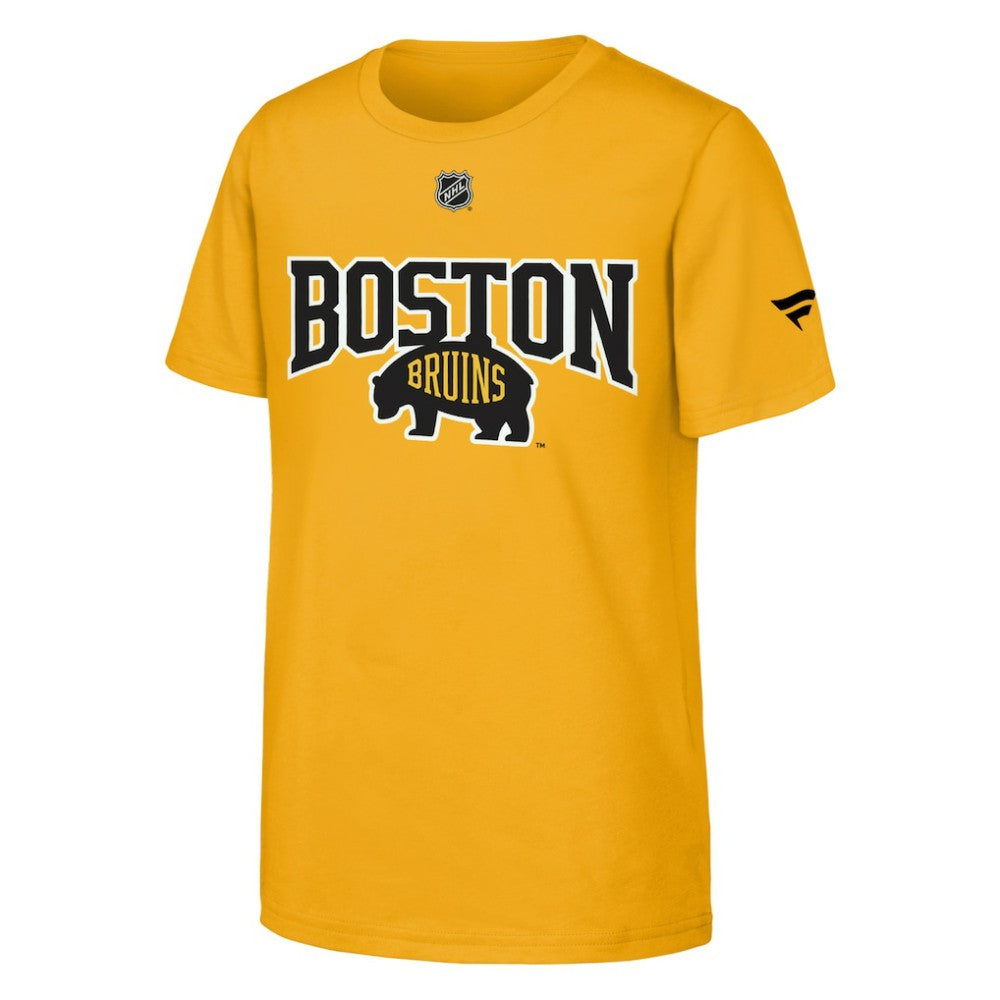 NHL Boston Bruins Fanatics Youth 2026 NHL Stadium Series Authentic Locker Room T-Shirt