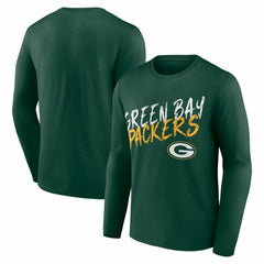 Hustle Long Sleeve T-Shirt - Green Bay Packers T-shirts