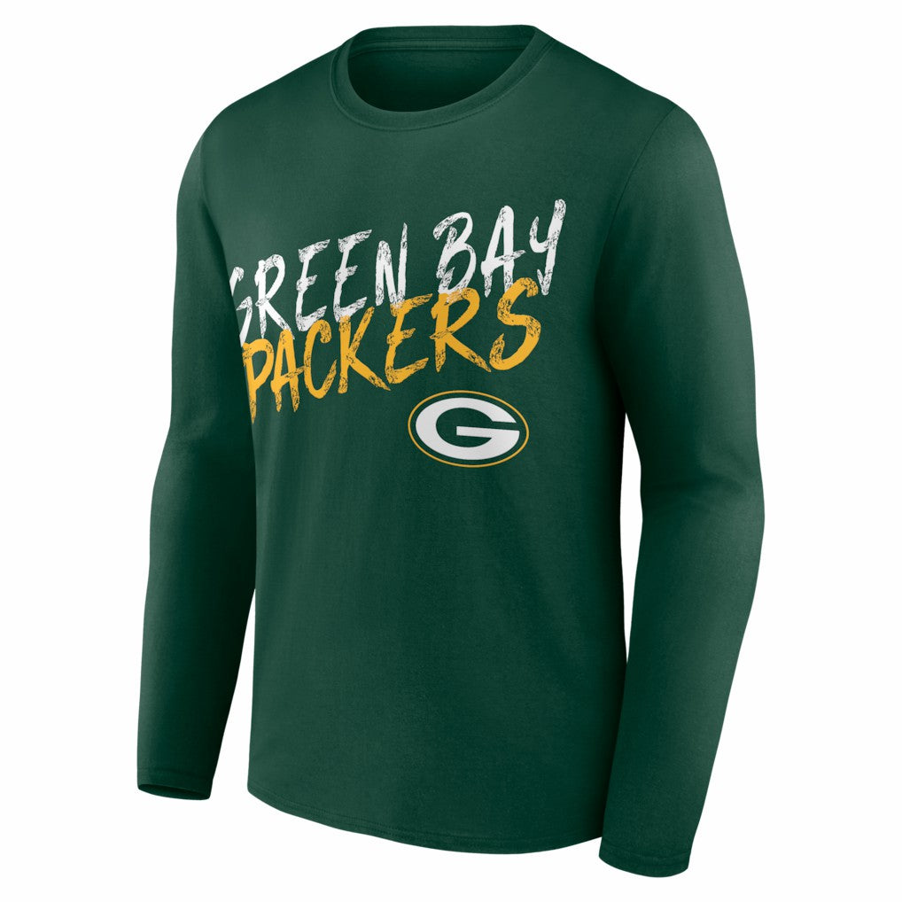 Hustle Long Sleeve T-Shirt - Green Bay Packers T-shirts