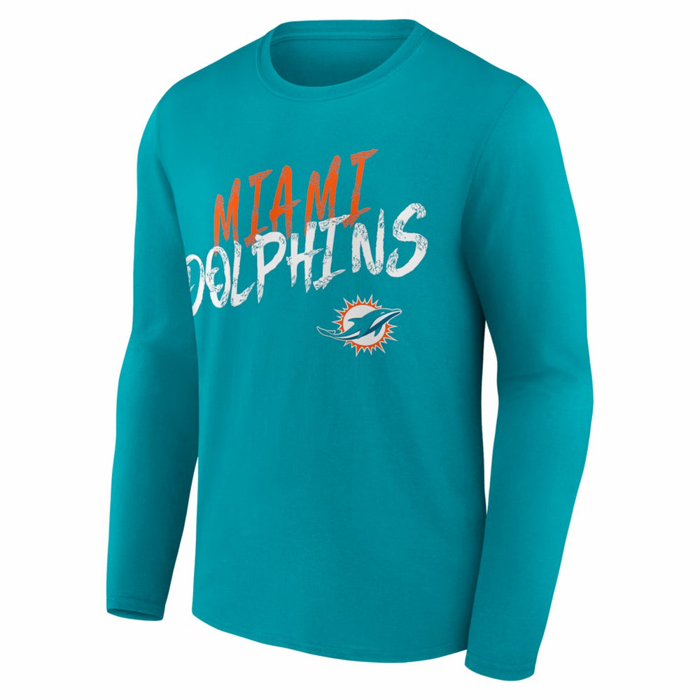 Hustle Long Sleeve T-Shirt - Miami Dolphins T-shirts