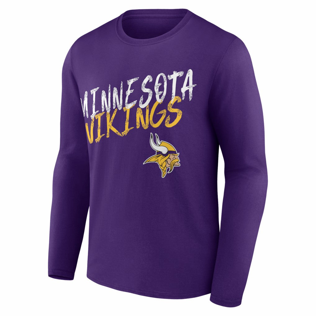 Hustle Long Sleeve T-Shirt - Minnesota Vikings T-shirts