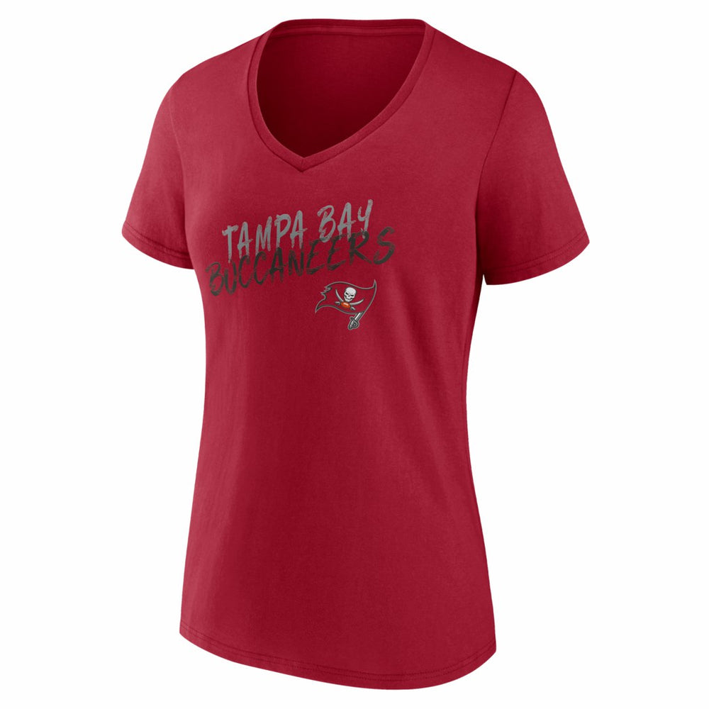 Women's Hustle V-Neck T-Shirt - Tampa Bay Buccaneers T-shirts