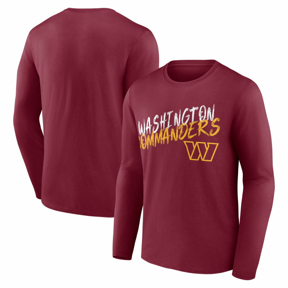 Hustle Long Sleeve T-Shirt - Washington Commanders T-shirts