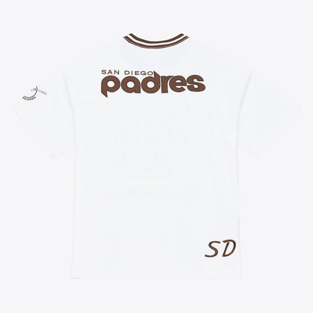 White San Diego Padres Mitchell & Ness Cooperstown Collection Arctic T-Shirt