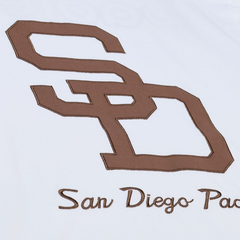 White San Diego Padres Mitchell & Ness Cooperstown Collection Arctic T-Shirt