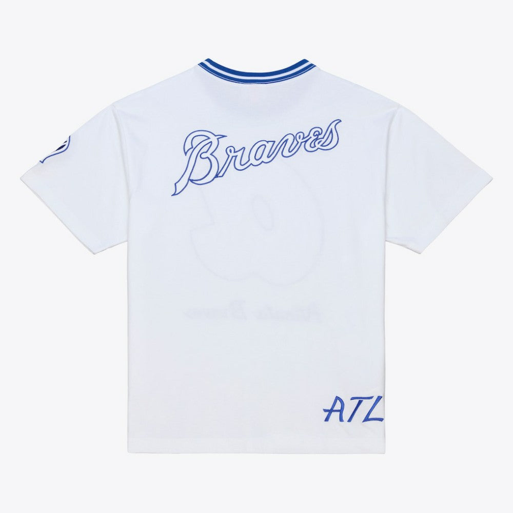 White Atlanta Braves Mitchell & Ness Cooperstown Collection Arctic T-Shirt