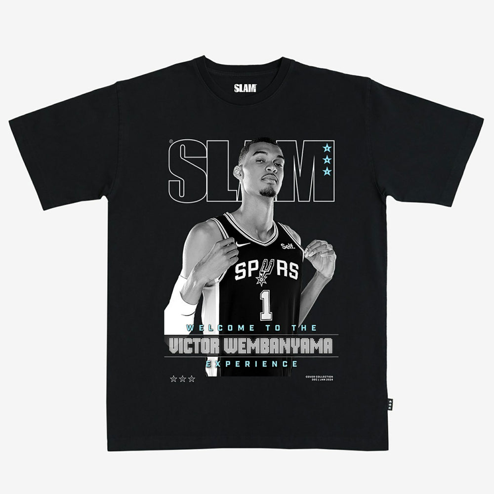 Victor Wembanyama San Antonio Spurs Unisex SLAM Cover T-Shirt
