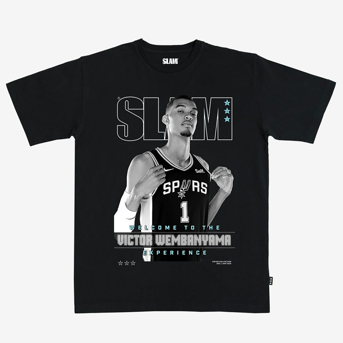 Victor Wembanyama San Antonio Spurs Unisex SLAM Cover T-Shirt