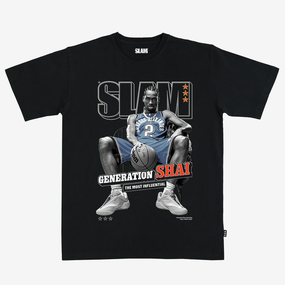 Shai Gilgeous-Alexander Oklahoma City Thunder Unisex SLAM Cover T-Shirt