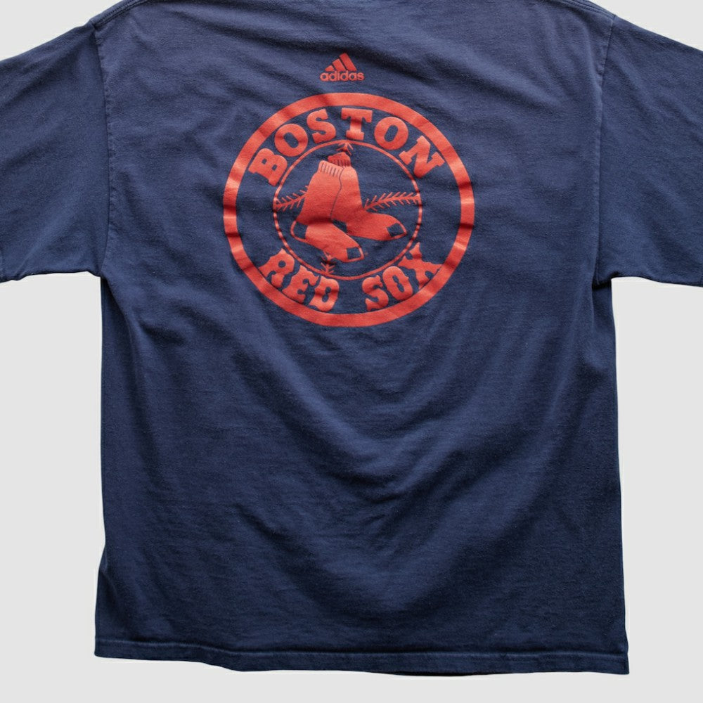 Navy Boston Red Sox Adidas 2000s T-shirt