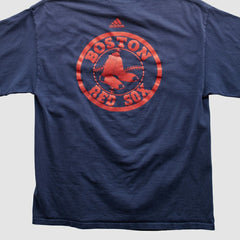 Navy Boston Red Sox Adidas 2000s T-shirt