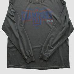 Reebok 2008 Long Sleeve T-shirt - New York Giants T-shirts