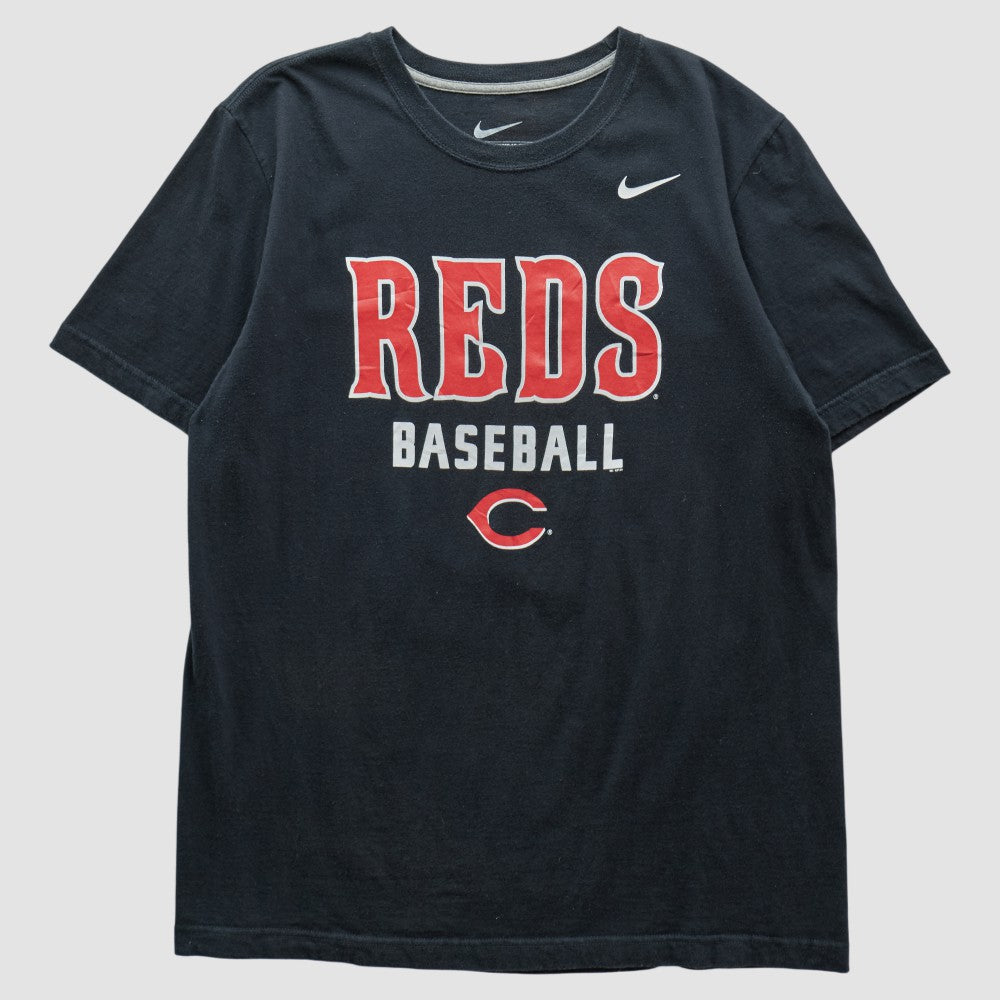 Black Cincinnati Reds Nike 2010s T-shirt