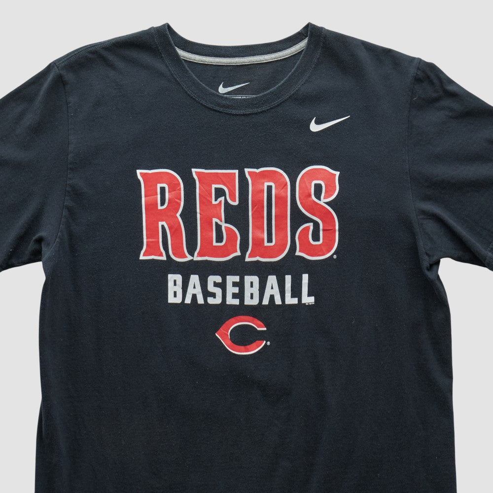 Black Cincinnati Reds Nike 2010s T-shirt