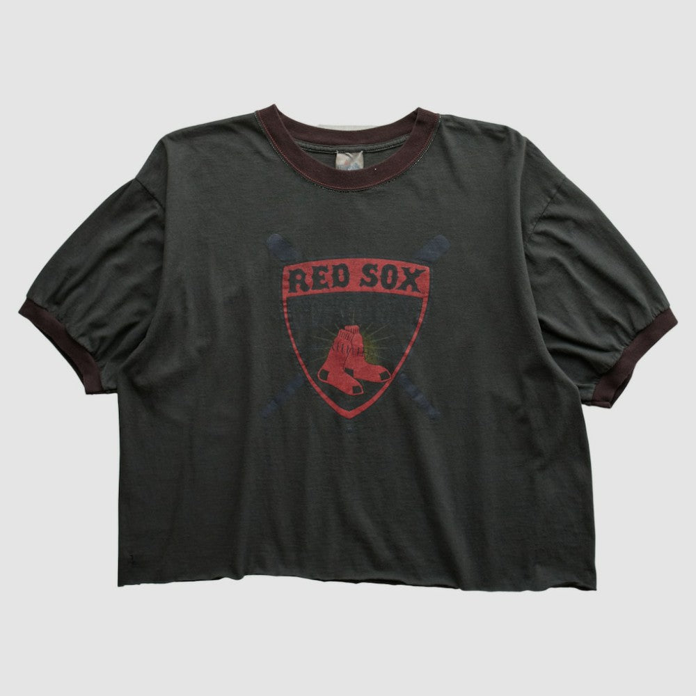 Charcoal Boston Red Sox Majestic 2000s T-shirt