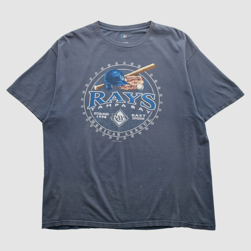 Navy Tampa Bay Rays MLB Genuine Merchandise 2000s T-shirt