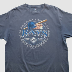 Navy Tampa Bay Rays MLB Genuine Merchandise 2000s T-shirt