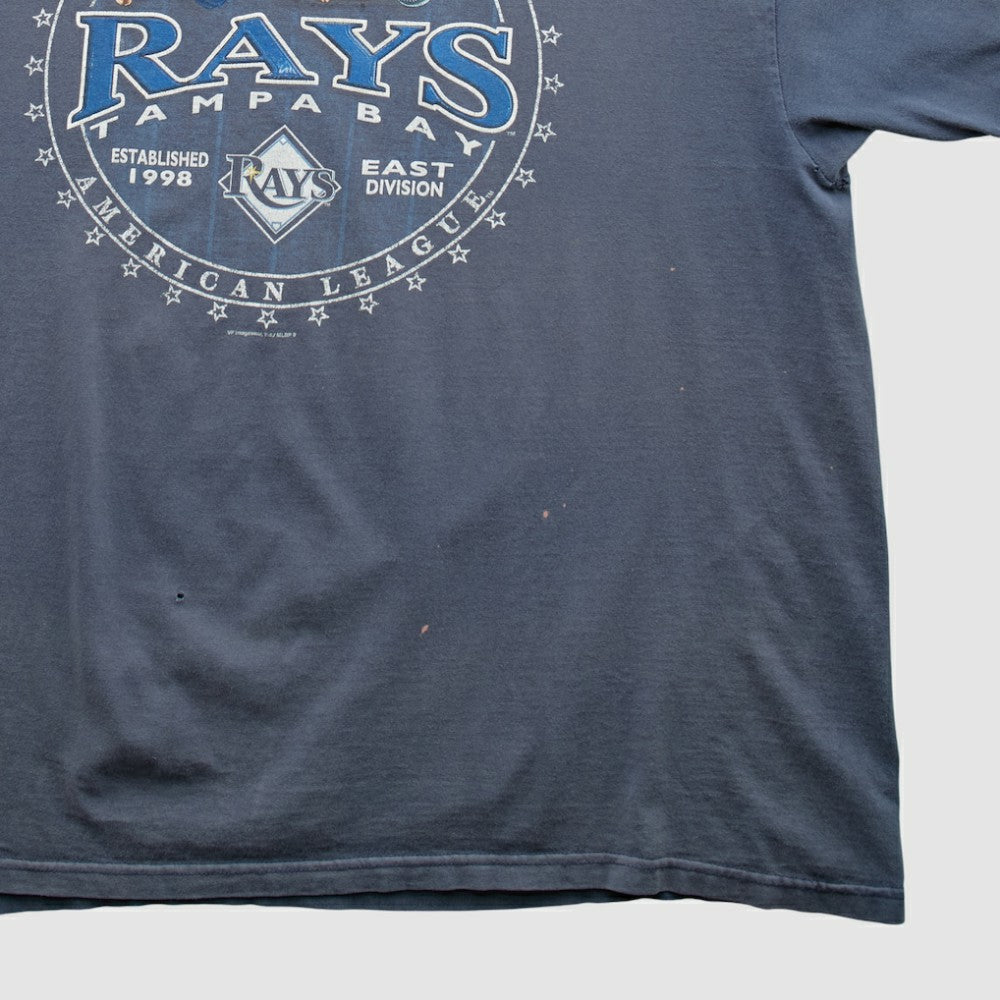 Navy Tampa Bay Rays MLB Genuine Merchandise 2000s T-shirt
